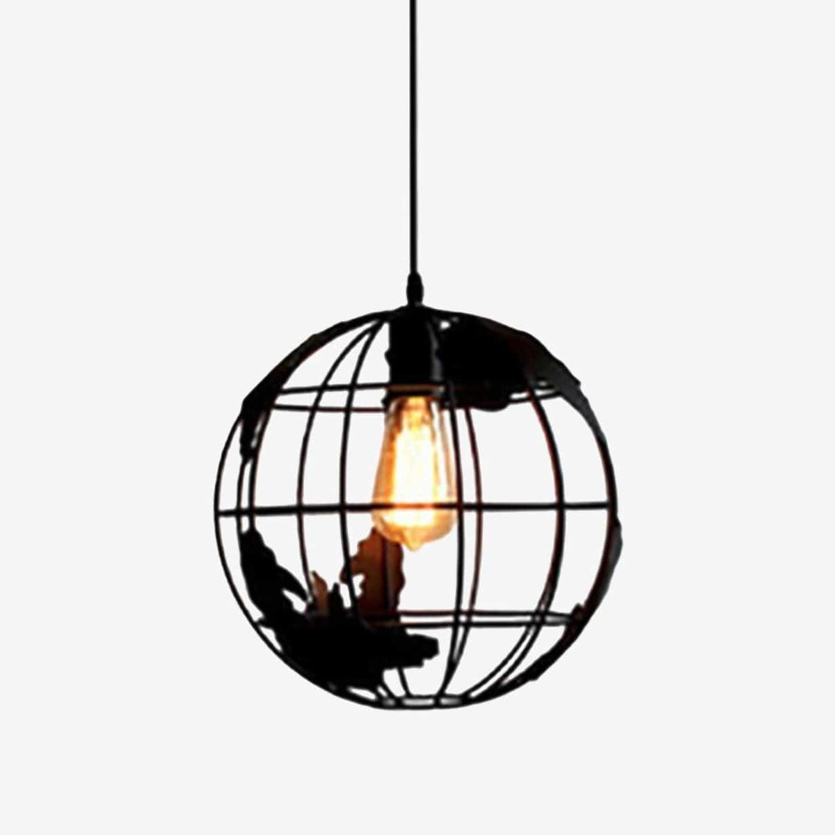 Suspension Globe Design | Marco Lucetti Noir