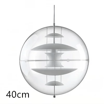 Suspension Globe: Design nordique en verre | Marco Lucetti Blanc