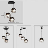 Suspension Globe en Cage Moderne | Marco Lucetti