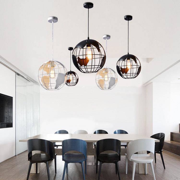 Suspension Globe en Cage Moderne | Marco Lucetti