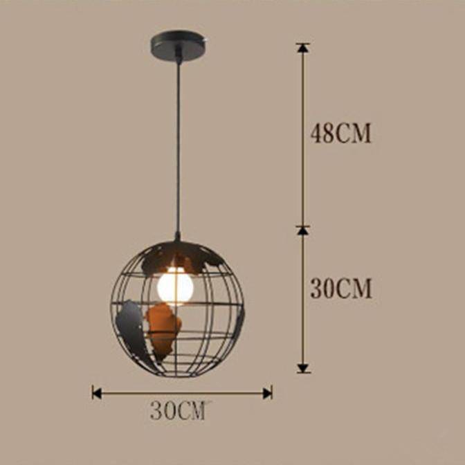 Suspension Globe en Cage Moderne | Marco Lucetti