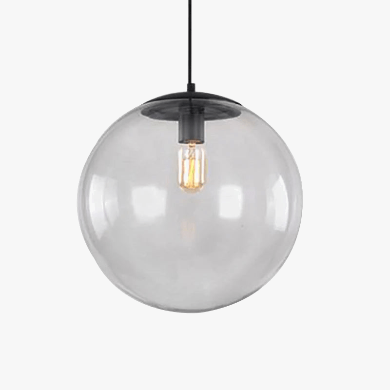 Suspension Globe en Verre Minimaliste Scandinave Moderne | Marco Lucetti