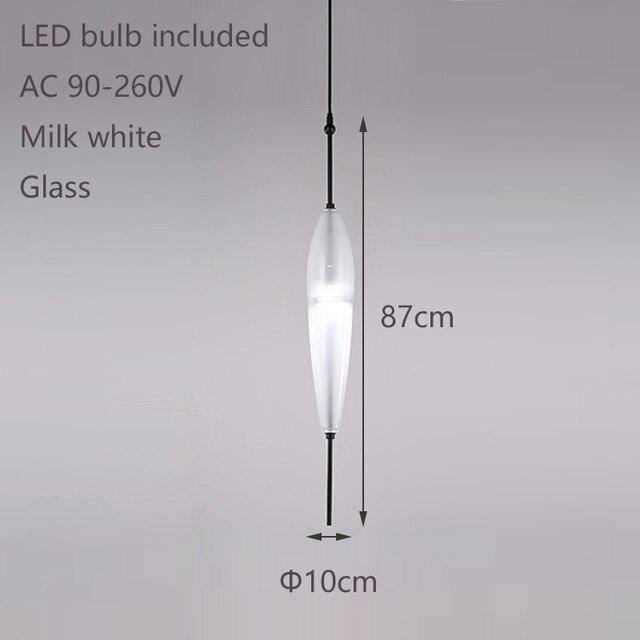 Suspension goutte bleue en verre moderne | Marco Lucetti D / Blanc / Fédération de russie