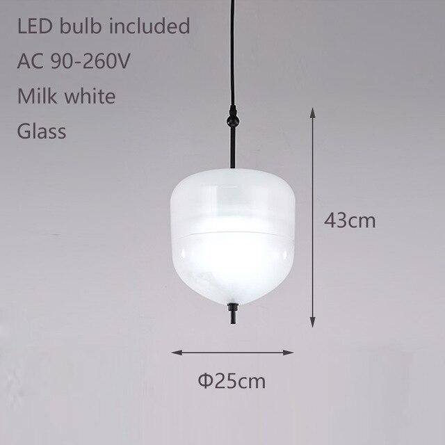 Suspension goutte bleue en verre moderne | Marco Lucetti H / Blanc / Fédération de russie