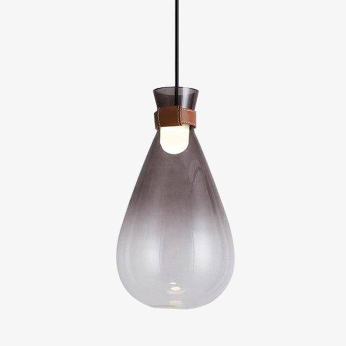 Suspension "Goutte de Verre Fumé" Sitting | Marco Lucetti