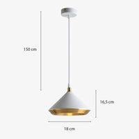 Suspension Graciella Tambour - Style Industriel | Marco Lucetti