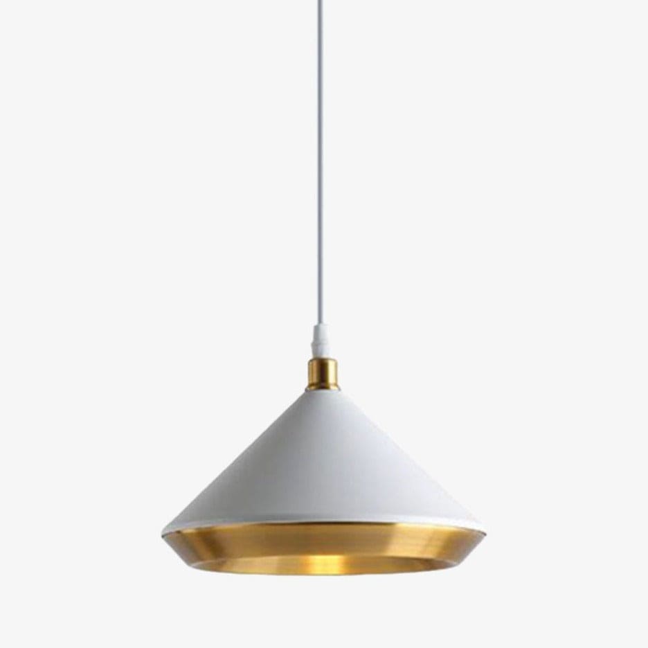 Suspension Graciella Tambour - Style Industriel | Marco Lucetti Blanc / Chaude