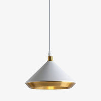 Suspension Graciella Tambour - Style Industriel | Marco Lucetti Blanc / Chaude