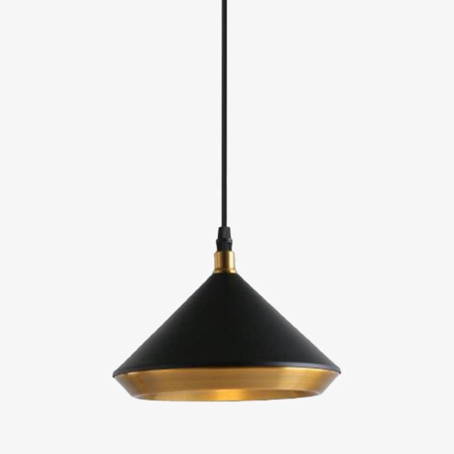 Suspension Graciella Tambour - Style Industriel | Marco Lucetti Noir / Chaude