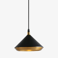 Suspension Graciella Tambour - Style Industriel | Marco Lucetti Noir / Chaude