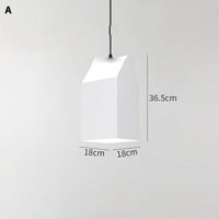 Suspension Harry : Design Géométrique Moderne | Marco Lucetti A / Jaune