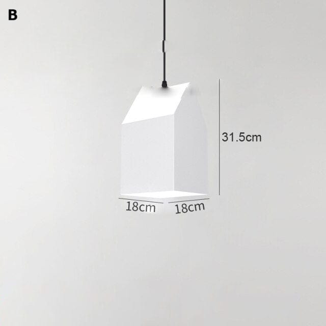 Suspension Harry : Design Géométrique Moderne | Marco Lucetti B / Jaune