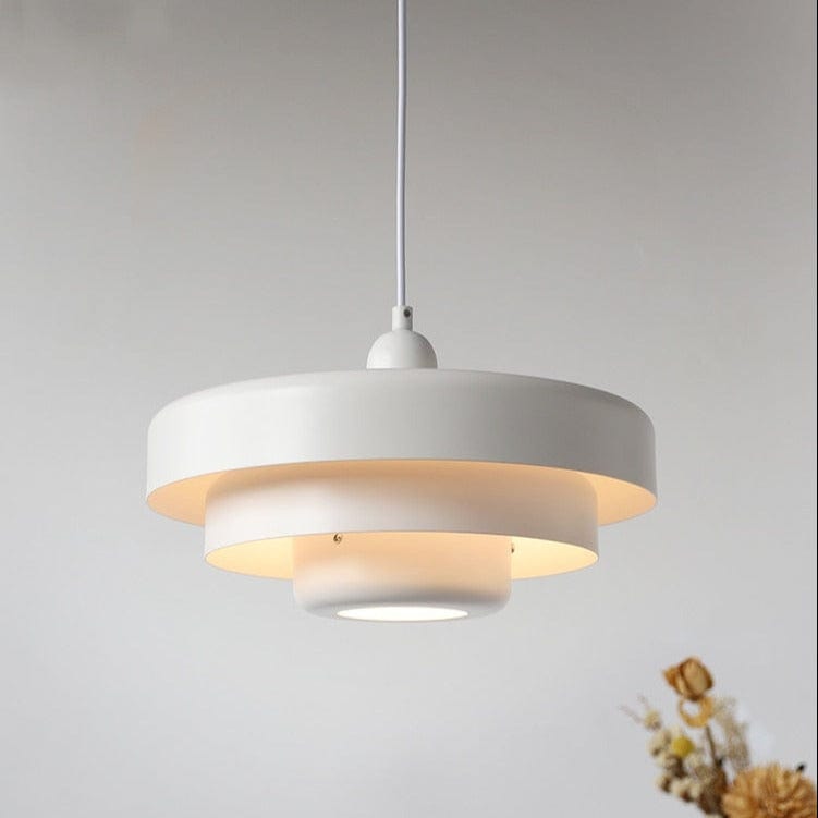 Suspension Hirphan avec abat-jour métal coloré | Marco Lucetti