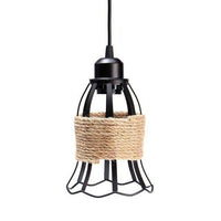 Suspension industriel en métal avec cordage | Marco Lucetti