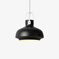 Suspension Aliza : Design Industriel avec Abat-jour Coloré