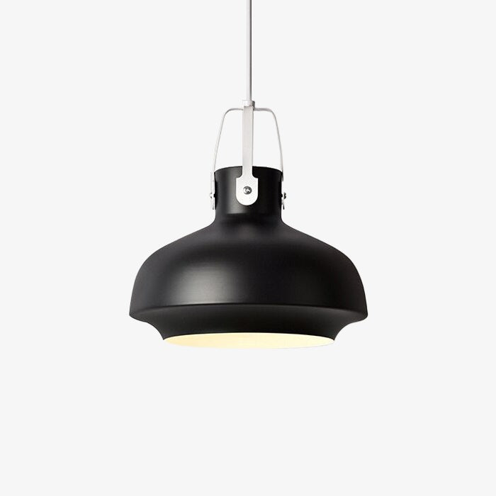 Suspension Aliza : Design Industriel avec Abat-jour Coloré