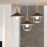 Suspension industrielle Casilda Conique Plate | Marco Lucetti