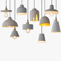 Suspension industrielle en béton au style rétro loft | Marco Lucetti