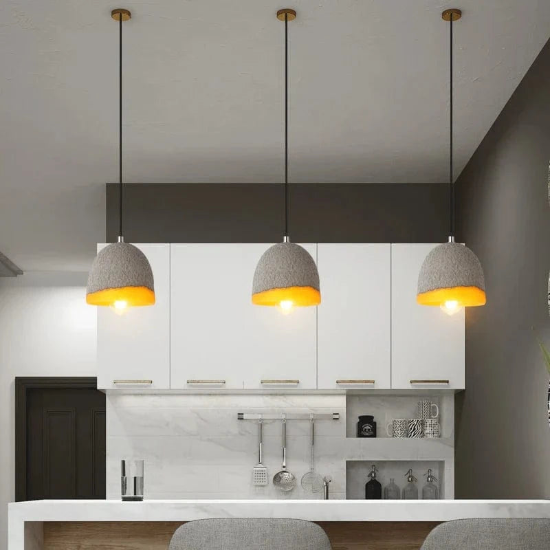 Suspension industrielle en béton au style rétro loft | Marco Lucetti