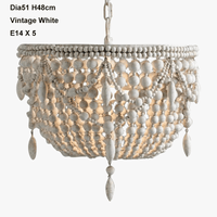 Suspension industrielle en bois style rétro | Marco Lucetti