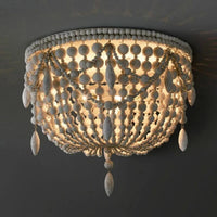 Suspension industrielle en bois style rétro | Marco Lucetti