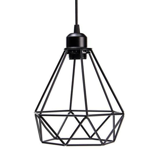 Suspension industrielle en cage métallique triangle | Marco Lucetti