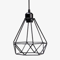 Suspension industrielle en cage métallique triangle | Marco Lucetti