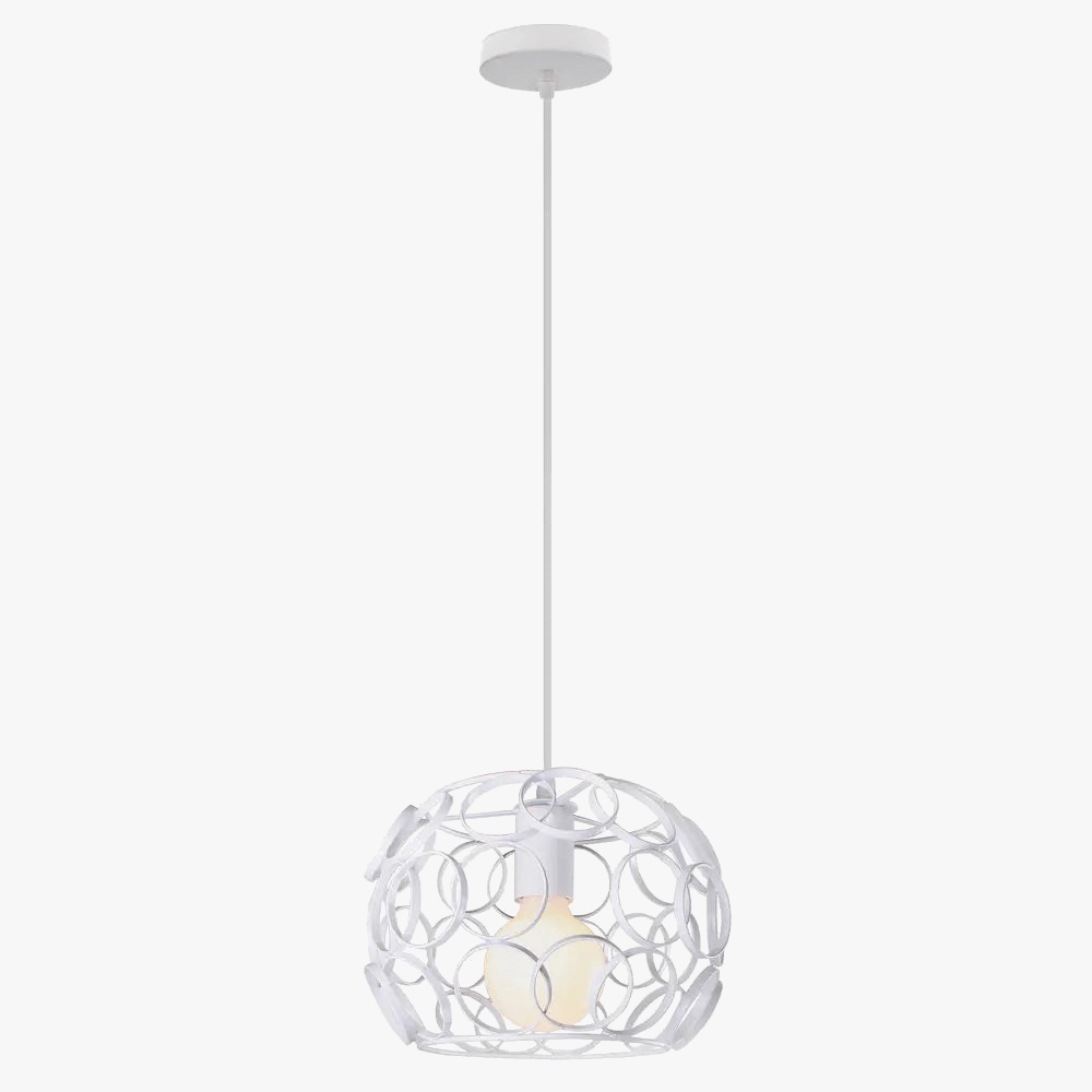 Suspension industrielle en fer au design vintage | Marco Lucetti