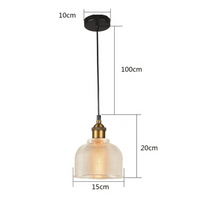 Suspension industrielle en verre grainé Bowl | Marco Lucetti Blanc