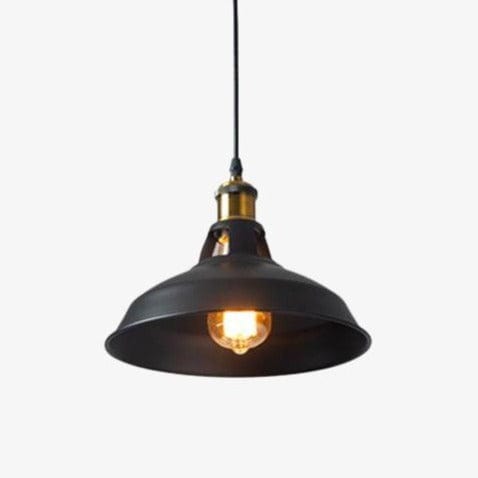 Suspension industrielle Inna Metal  | Marco Lucetti Noir - 27 cm
