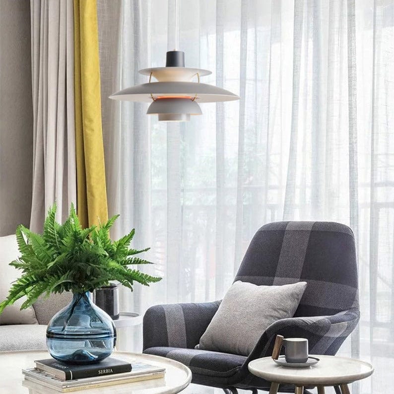 Suspension industrielle LED colorée Barnaby | Marco Lucetti