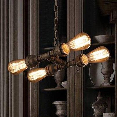 Suspension industrielle LED en métal - Style Retro | Marco Lucetti