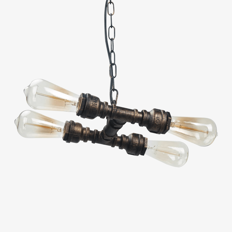 Suspension industrielle LED en métal - Style Retro | Marco Lucetti