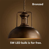 Suspension industrielle Loft Vintage E27 - Style Urbain | Marco Lucetti