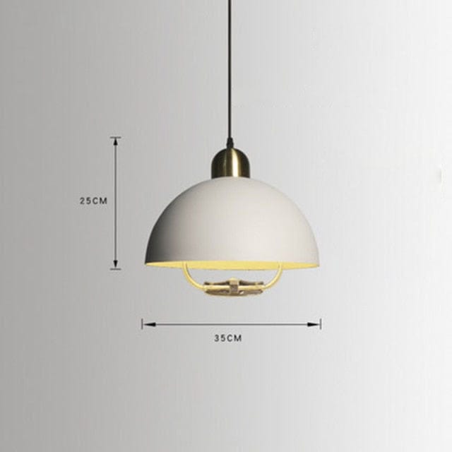 Suspension industrielle Lyvia_Circle | Marco Lucetti Blanc