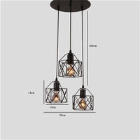Suspension industrielle métal hexagonale | Marco Lucetti B