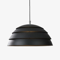 Suspension industrielle moderne Volta | Marco Lucetti Noir / Chaude