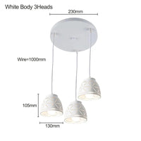 Suspension industrielle noir en métal. | Marco Lucetti B063-3R / Ampoule non incluse