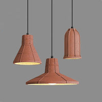 Suspension industrielle orange créative | Marco Lucetti