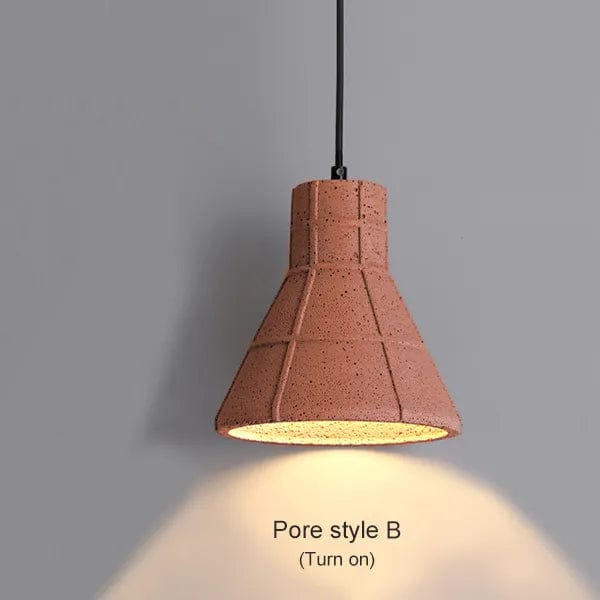 Suspension industrielle orange créative | Marco Lucetti Pore B