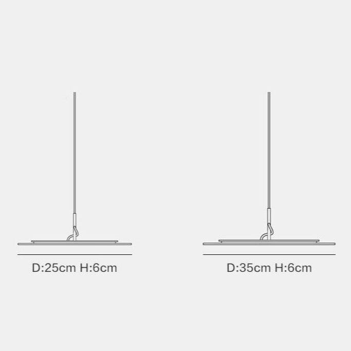 Suspension industrielle Paula Double Abat-jour Plat | Marco Lucetti