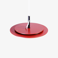Suspension industrielle Paula Double Abat-jour Plat | Marco Lucetti