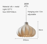 Suspension italienne en soie de luxe | Marco Lucetti