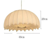 Suspension italienne en soie de luxe | Marco Lucetti A-Dia-40cm / Lumière froide