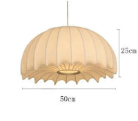 Suspension italienne en soie de luxe | Marco Lucetti A-Dia-50cm / Lumière naturelle