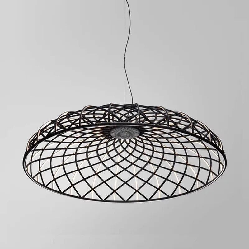 Suspension italienne minimaliste. | Marco Lucetti Noir / D50cm