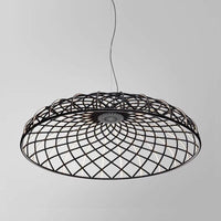Suspension italienne minimaliste. | Marco Lucetti Noir / D50cm
