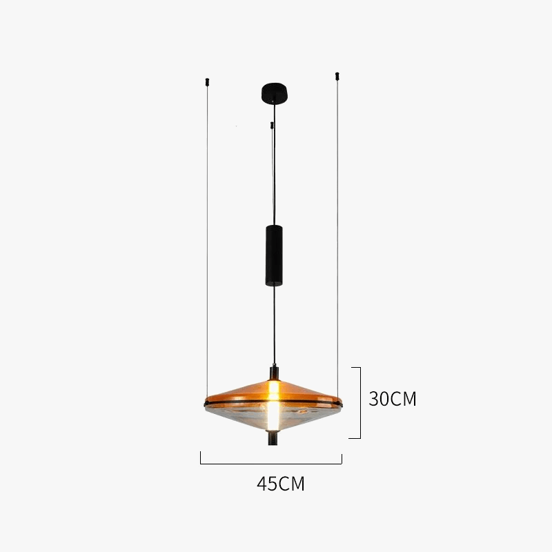 Suspension italienne minimaliste pour salle à manger | Marco Lucetti