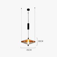 Suspension italienne minimaliste pour salle à manger | Marco Lucetti