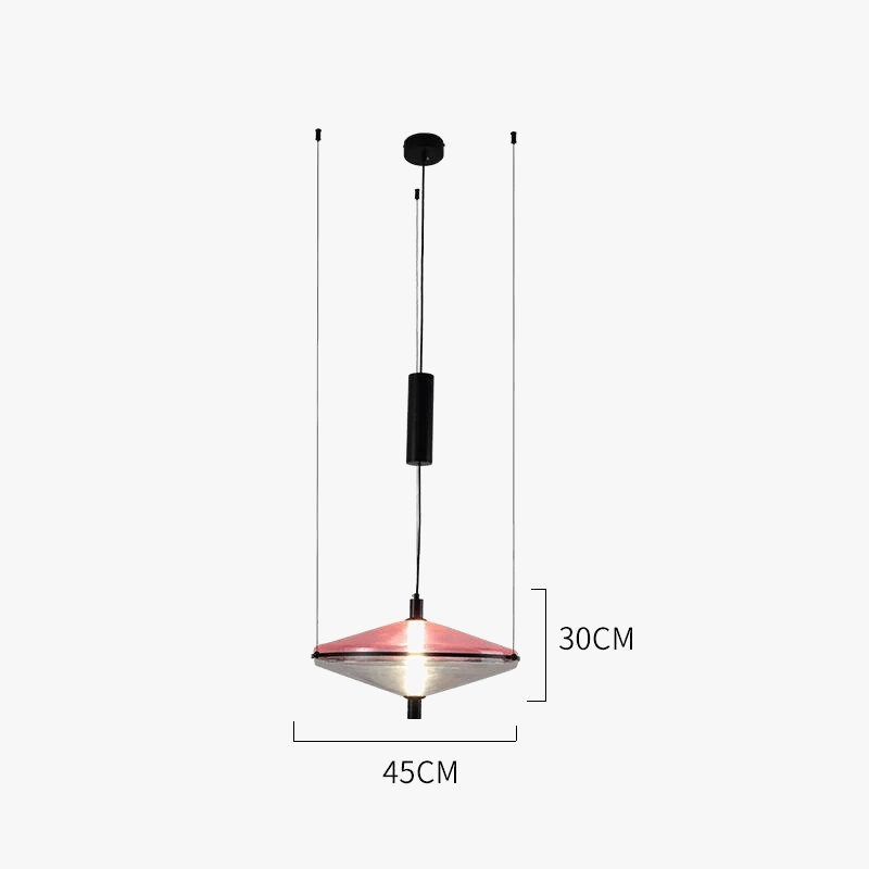 Suspension italienne minimaliste pour salle à manger | Marco Lucetti